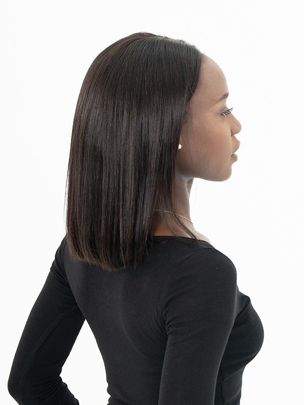 Eclipse002 Short Bob Natural black Glueless Lace Wig