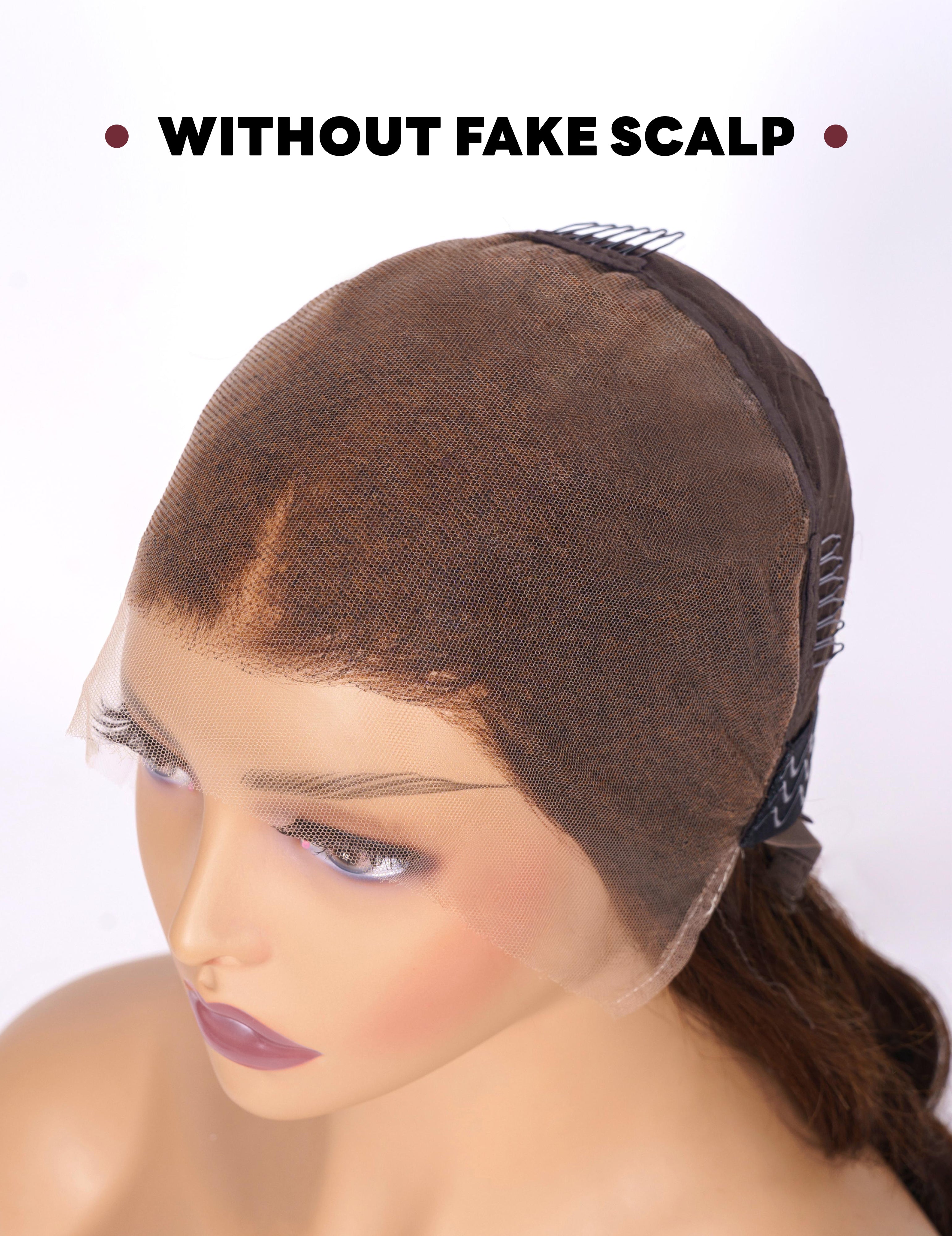 Eclipse003 Natural Black Wavy Human Hair Glueless Wig